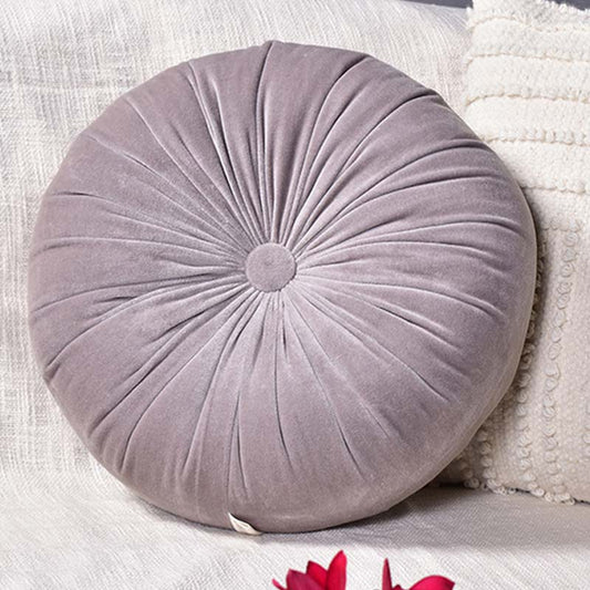 Gathered Cushion Cover  | Multiple Colors Grey