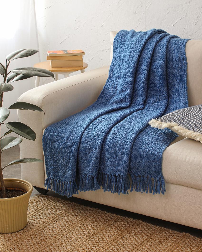 Blue Classic Throw | M50 x 63 inches