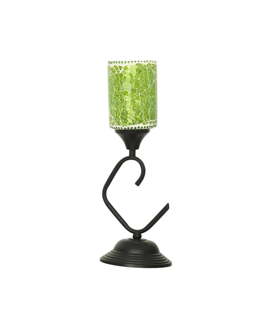 Home Decor Green Handcrafted Table lamp | 6 x 15 inches