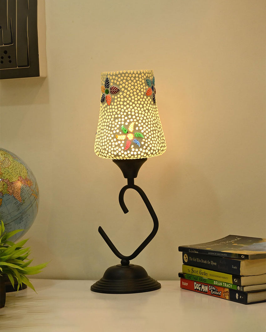 Accent Fixture Multicolor Exquisite Glass Table lamp | 6 x 16 inches
