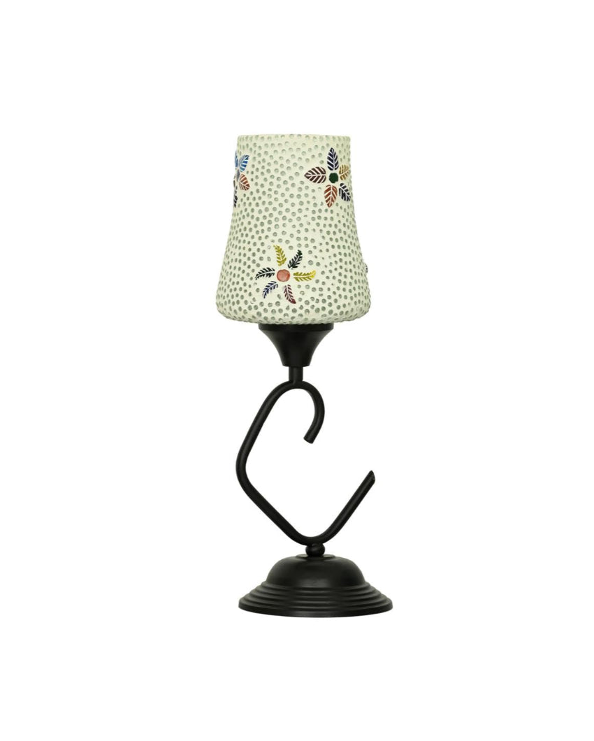 Accent Fixture Multicolor Exquisite Glass Table lamp | 6 x 16 inches