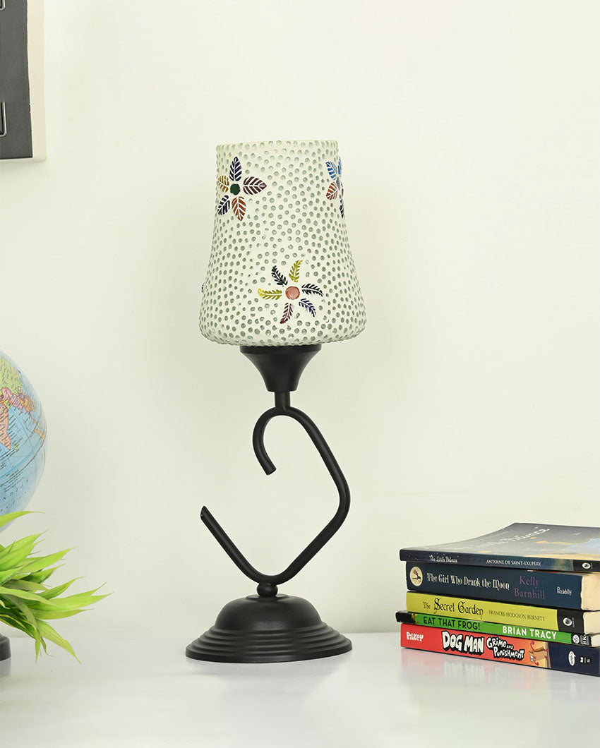 Accent Fixture Multicolor Exquisite Glass Table lamp | 6 x 16 inches