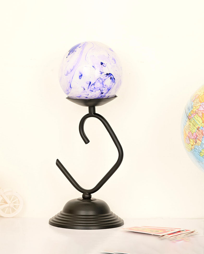 Quality Indoor Blue Reading Light Table lamp | 6 x 14 inches