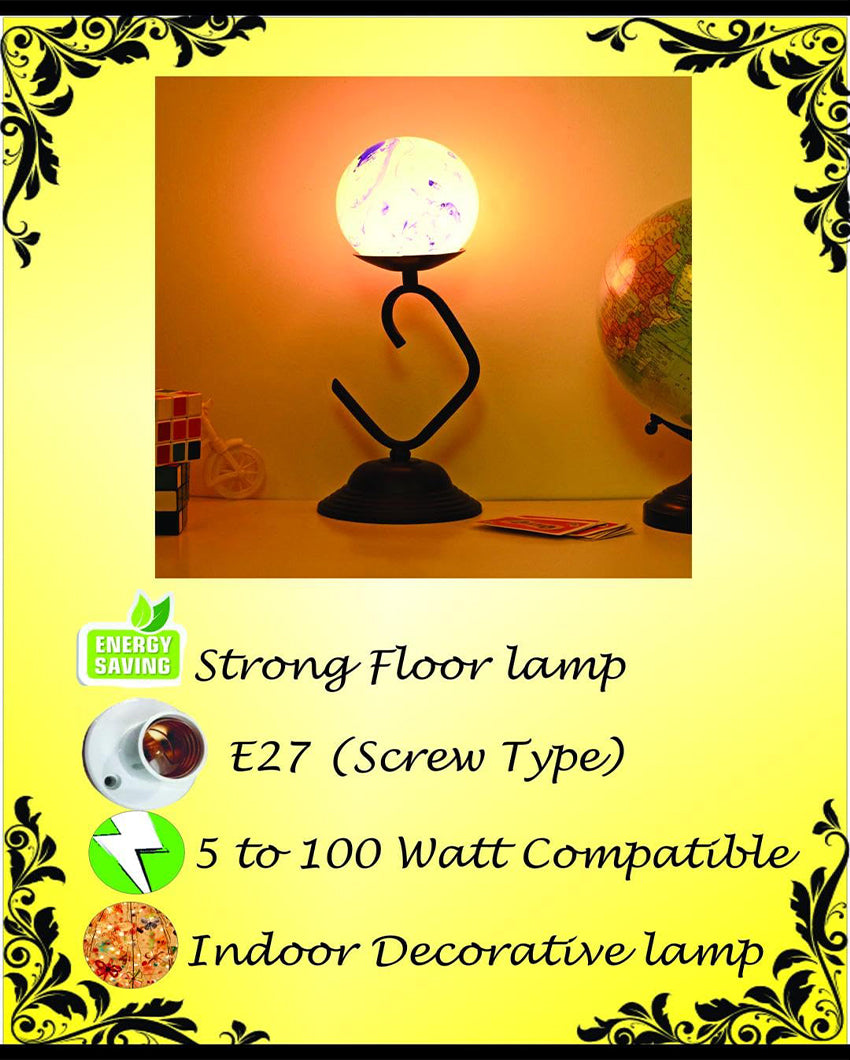 Quality Indoor Blue Reading Light Table lamp | 6 x 14 inches