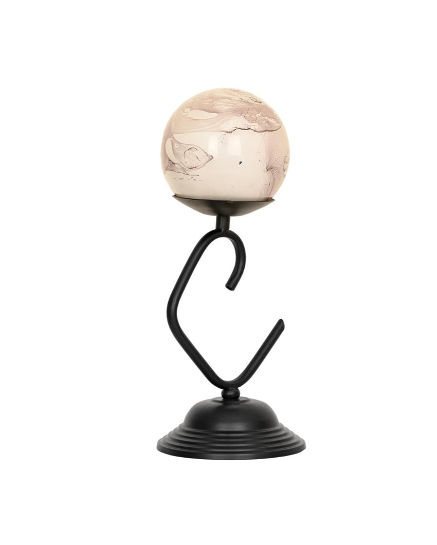 Durable Lighting Brown Handcrafted Table lamp | 6 x 14 inches