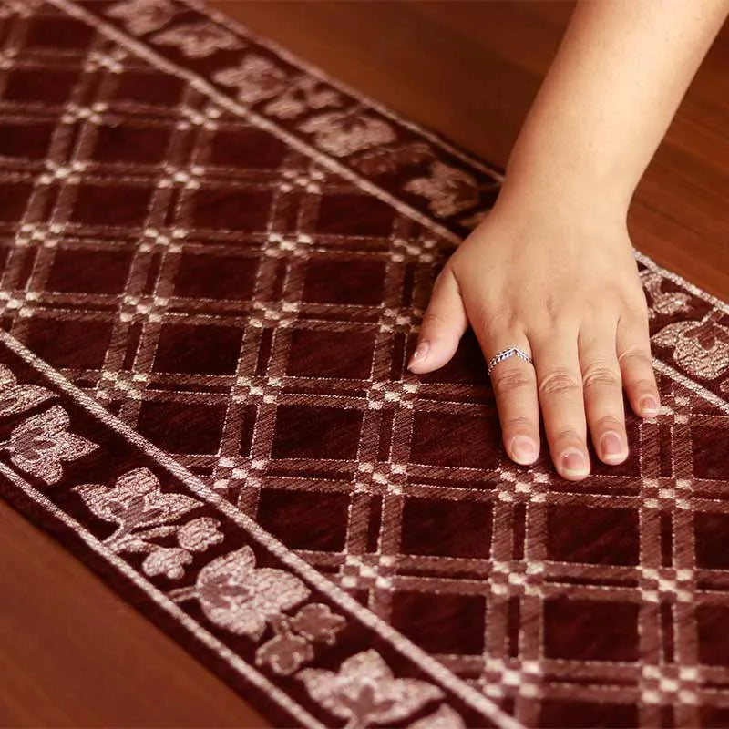 Check Chennile Lasercut Table Runner Default Title