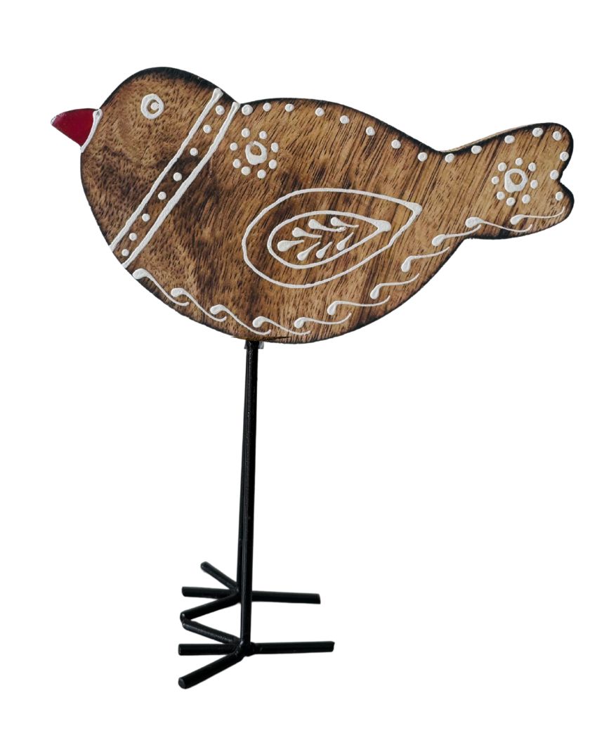 Myna Handmade Bird Table Decor | Set Of 2 | 6 x 10 inches