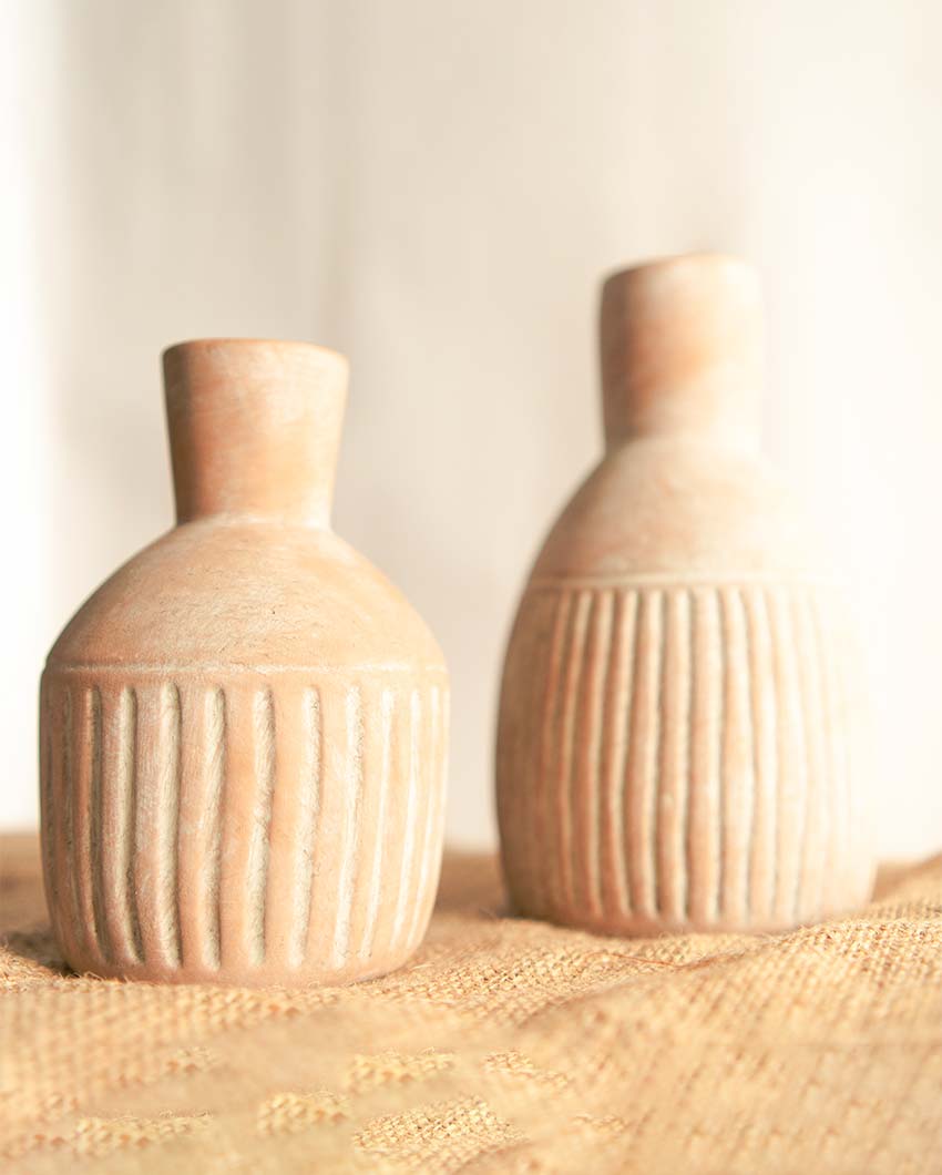 Old World Bloom Vases | Set Of 2 | Plant not included