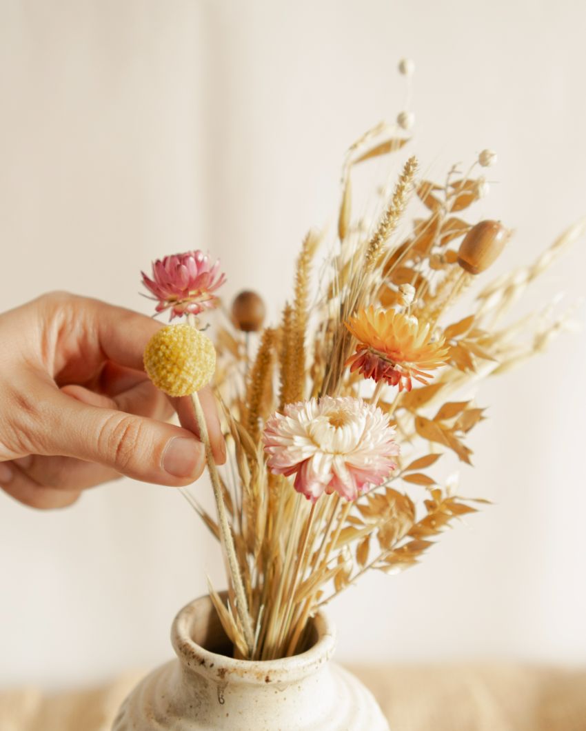 Big Classic Bloom Vase with Bunch