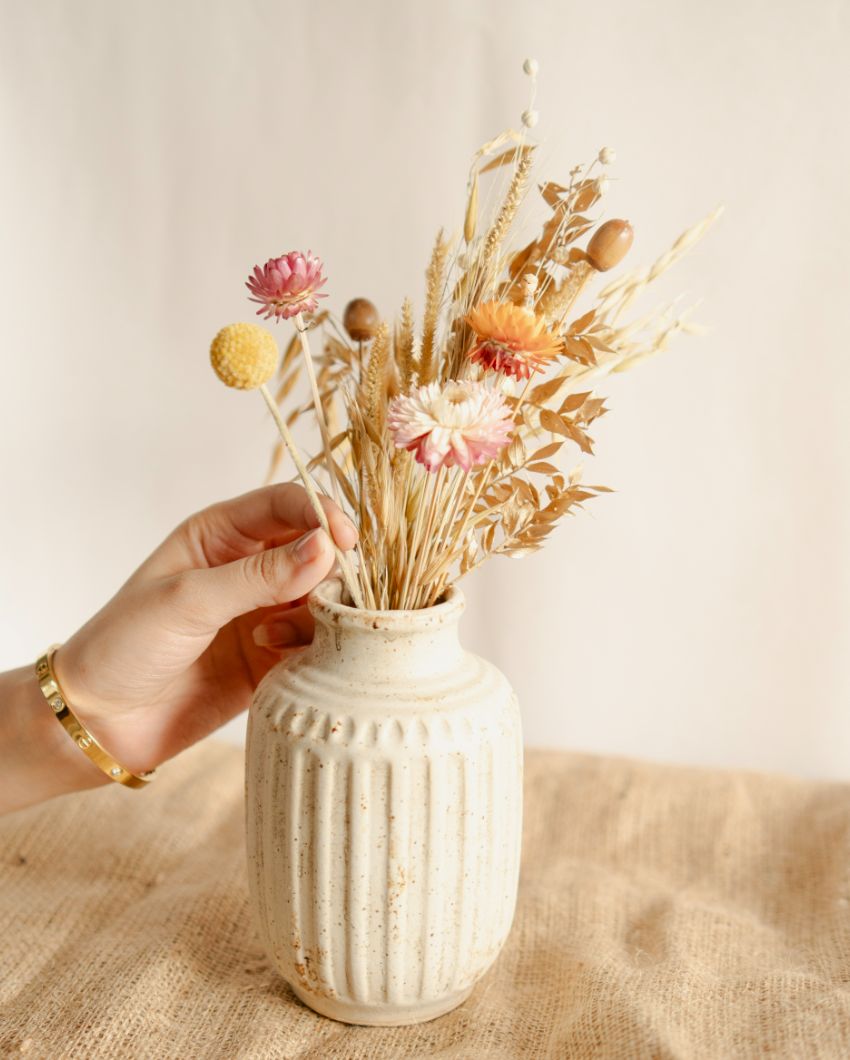 Big Classic Bloom Vase with Bunch