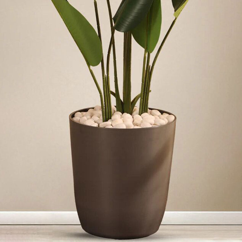 Elegant Minimal FRP Verdant Planter Without Plant | 16 x 18 Inches