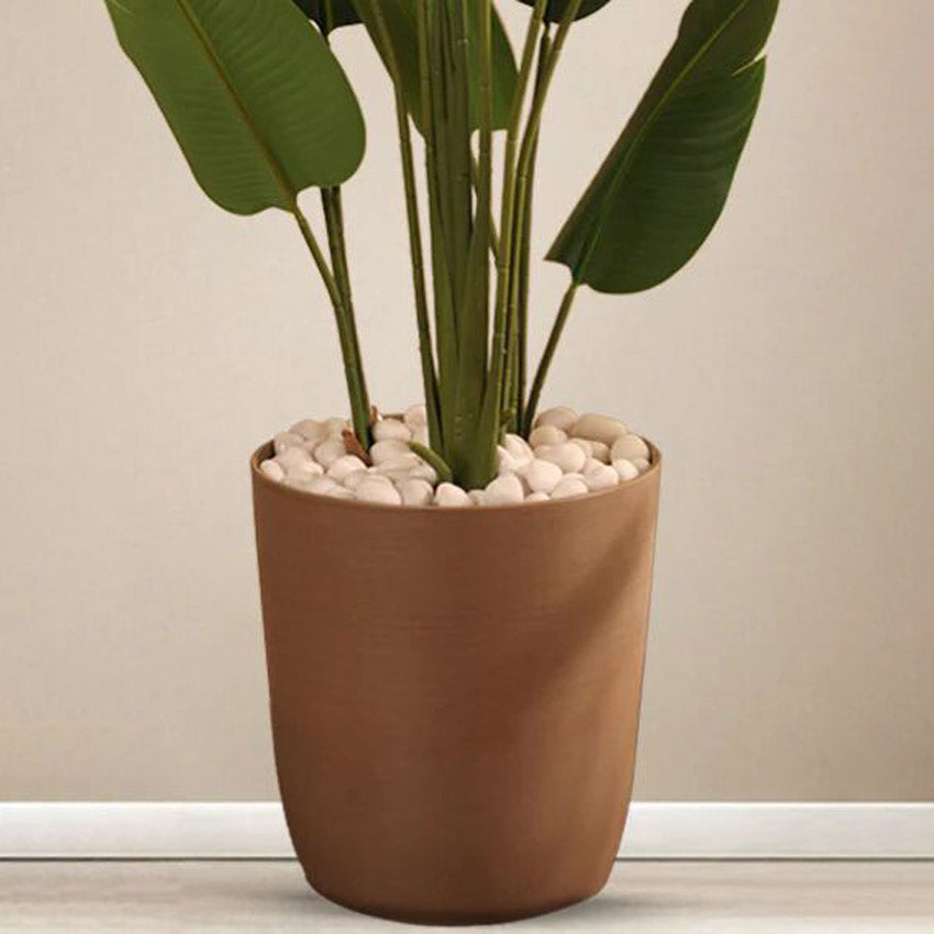 Elegant Minimal FRP Verdant Planter Without Plant | 16 x 18 Inches