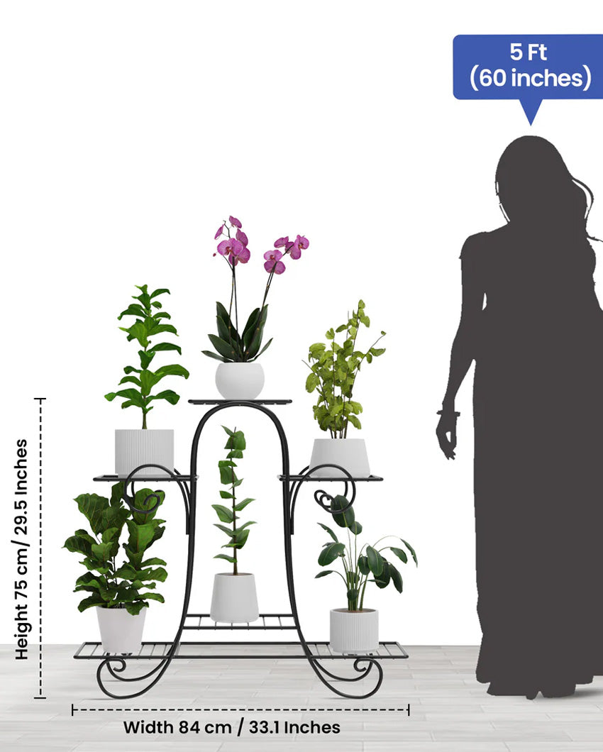 Atlas Multi-tier Designer Plant Stand | 32 x 6 x 29 inches