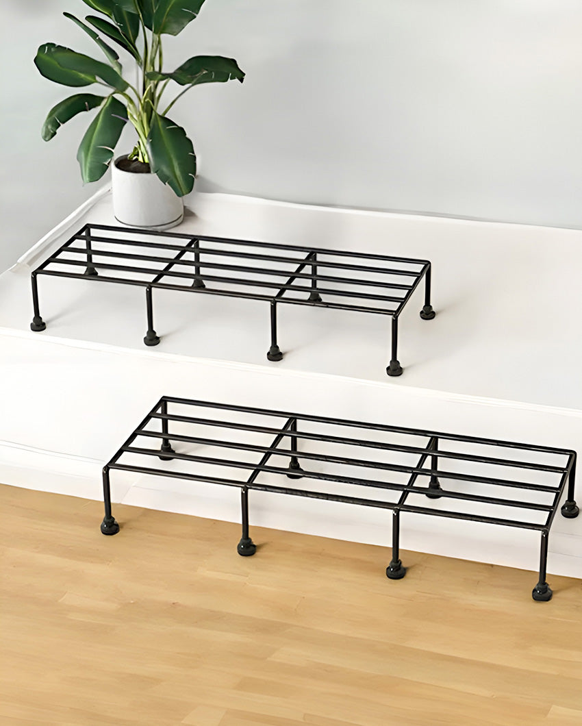 Modern Metal Plant Stands | 24 x 9 x 4 inches | | "Pot Not Include"