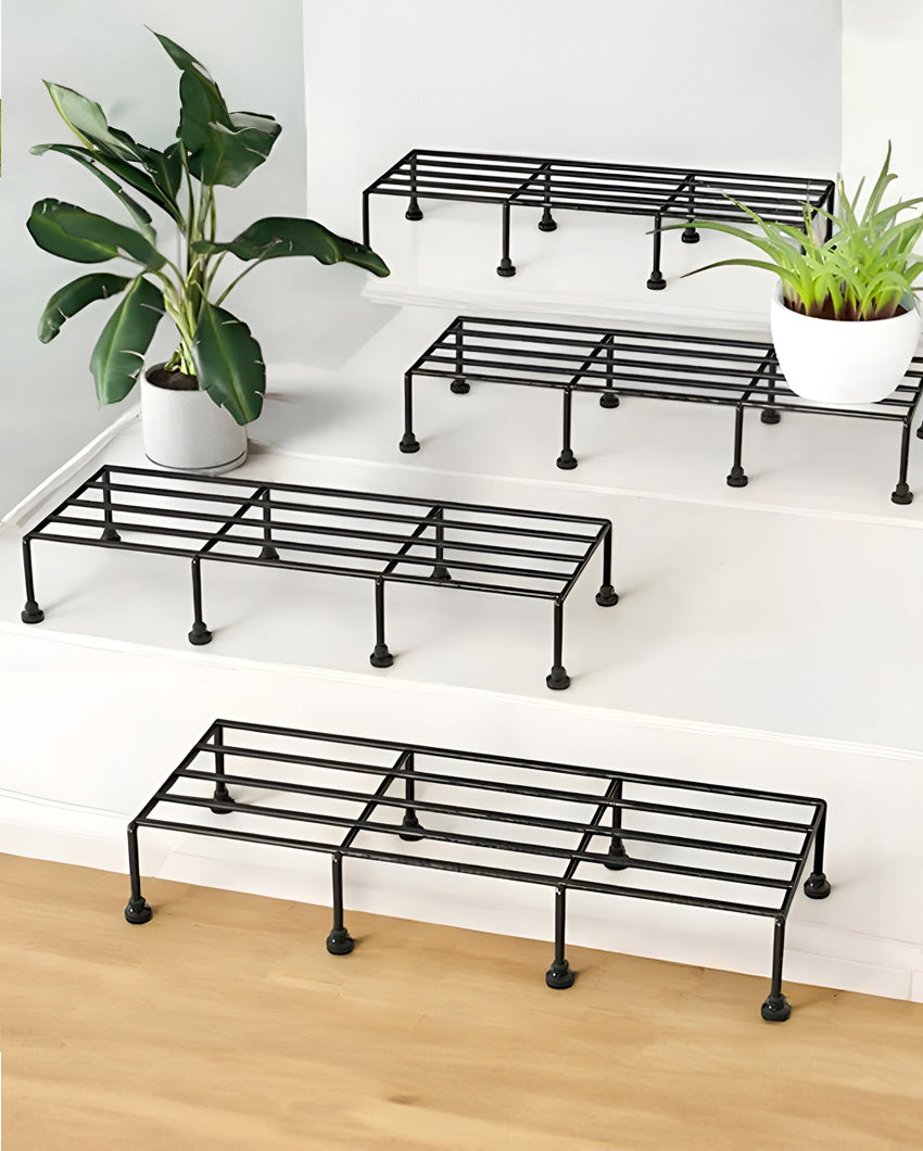 Modern Metal Plant Stands | 24 x 9 x 4 inches | | "Pot Not Include"