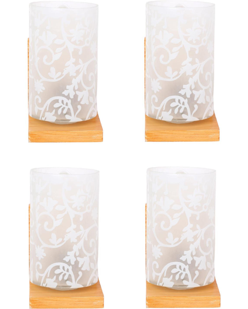 Designer Glass & Metal Sconce Wall Lamp Fixture | 8 x 10 inches