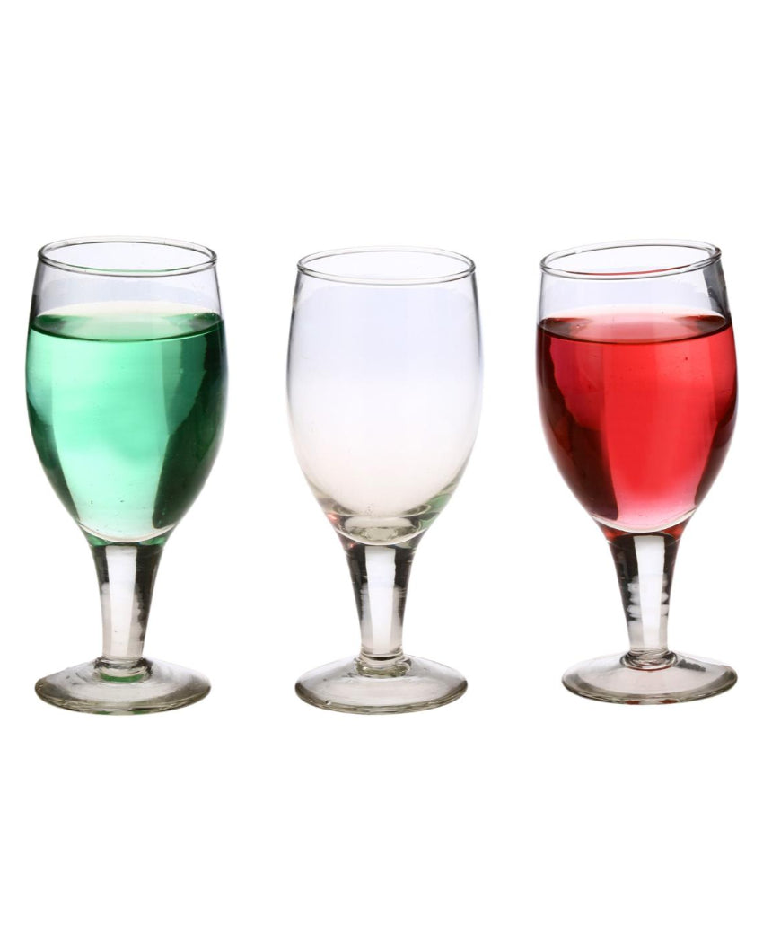 Classic Party Perfect Clear Glass Shot Glasses | 180ml | 3 x 6 inches