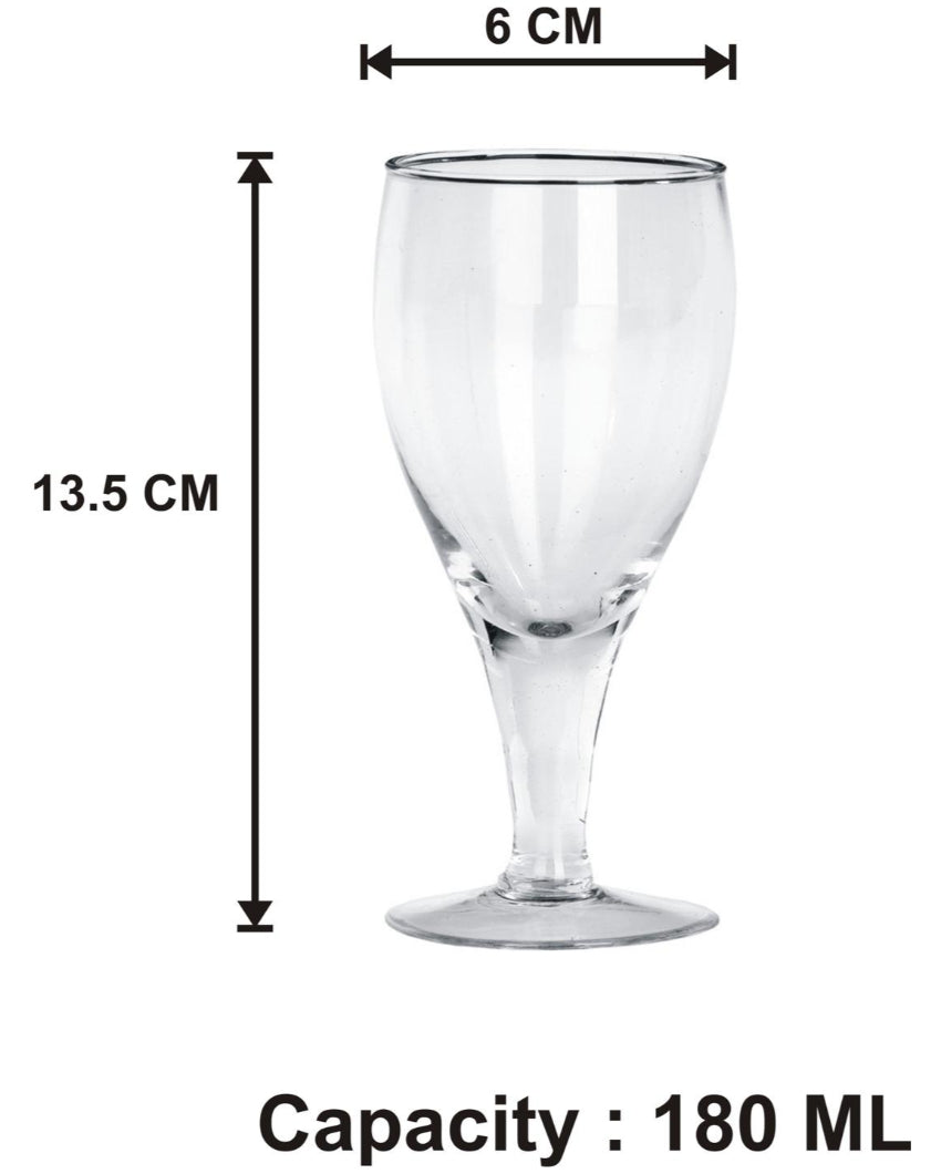 Classic Party Perfect Clear Glass Shot Glasses | 180ml | 3 x 6 inches