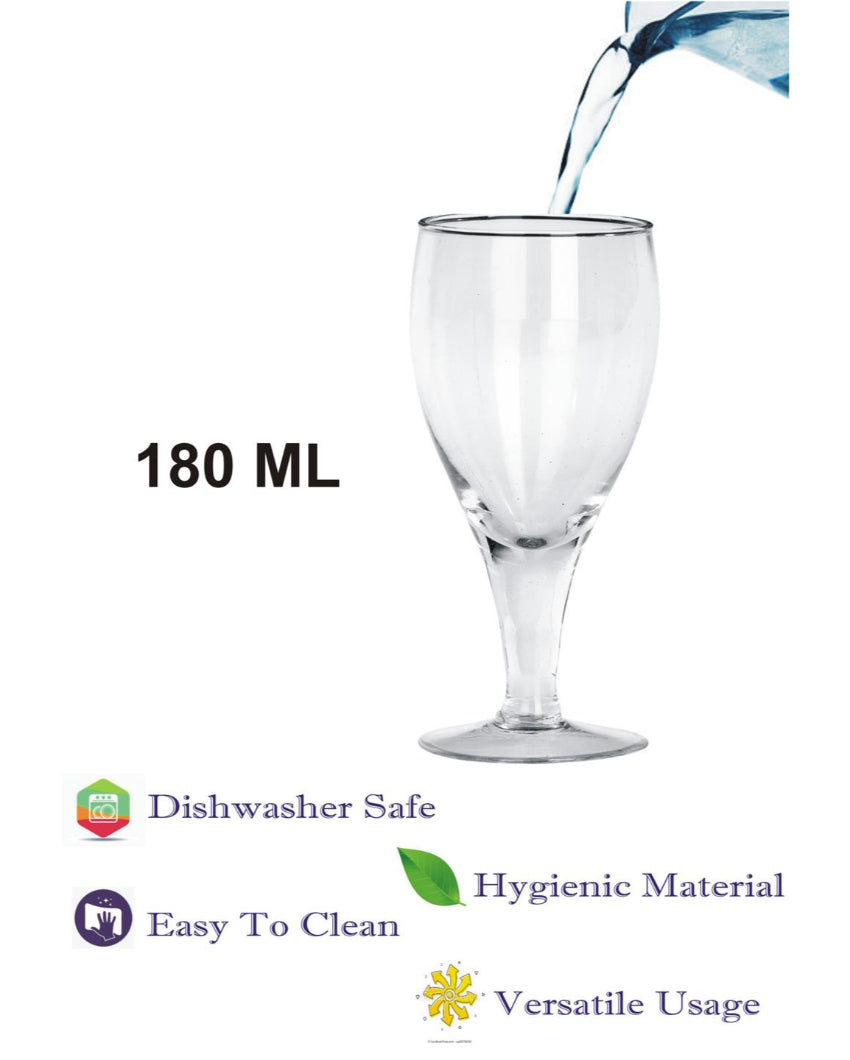 Classic Party Perfect Clear Glass Shot Glasses | 180ml | 3 x 6 inches