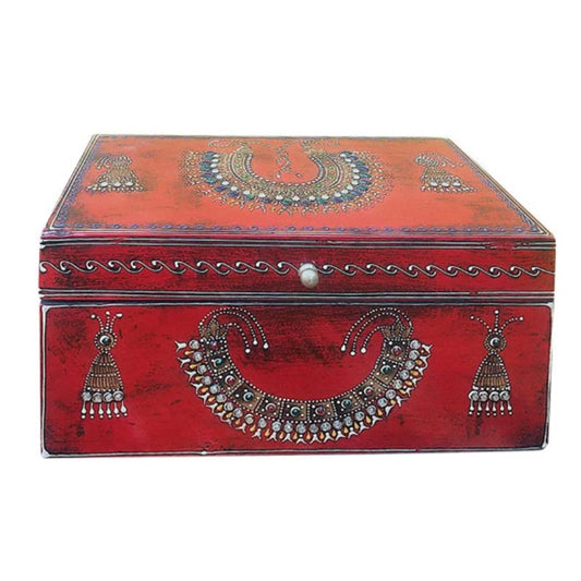 Indian Princess Wooden Jewellery Box Default Title