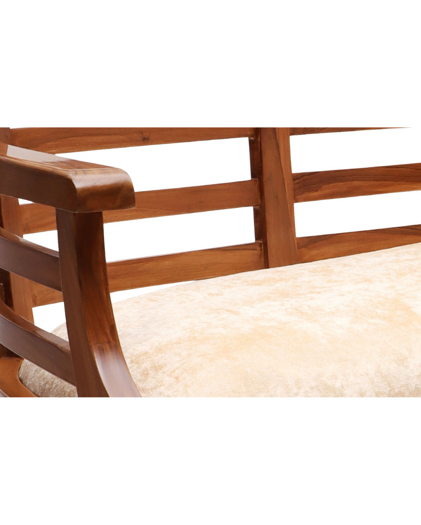 Carlie Solid Wood Love Sofa | 42 x 19 x 30 inches
