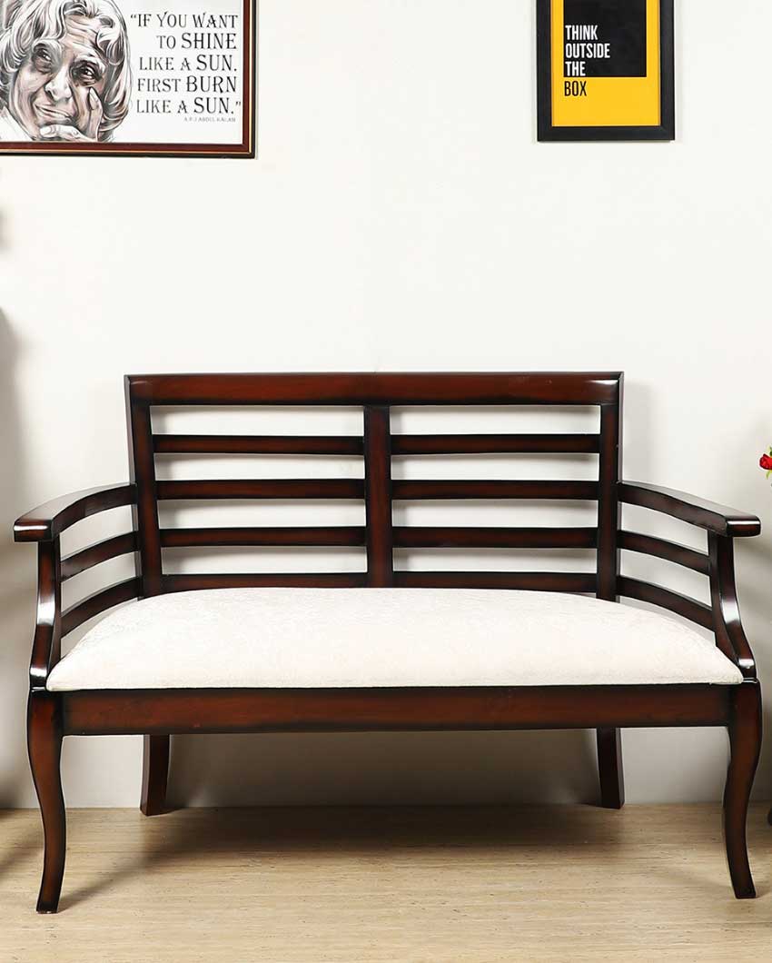 Carlie Solid Wood Love Sofa | 42 x 19 x 30 inches