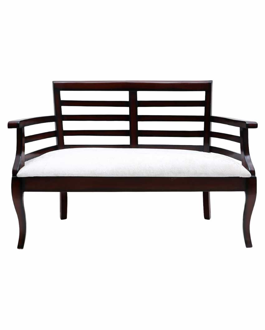Carlie Solid Wood Love Sofa | 42 x 19 x 30 inches