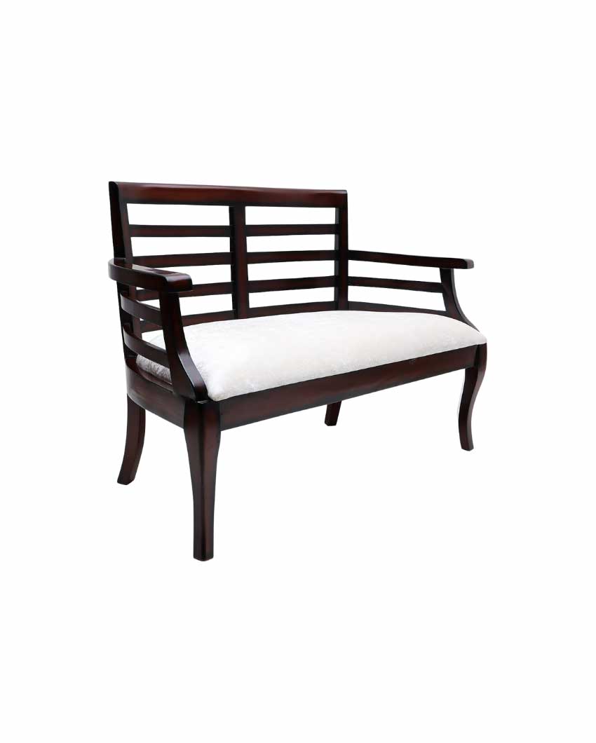 Carlie Solid Wood Love Sofa | 42 x 19 x 30 inches