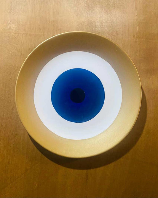The Evil Eye Porcelain Plate