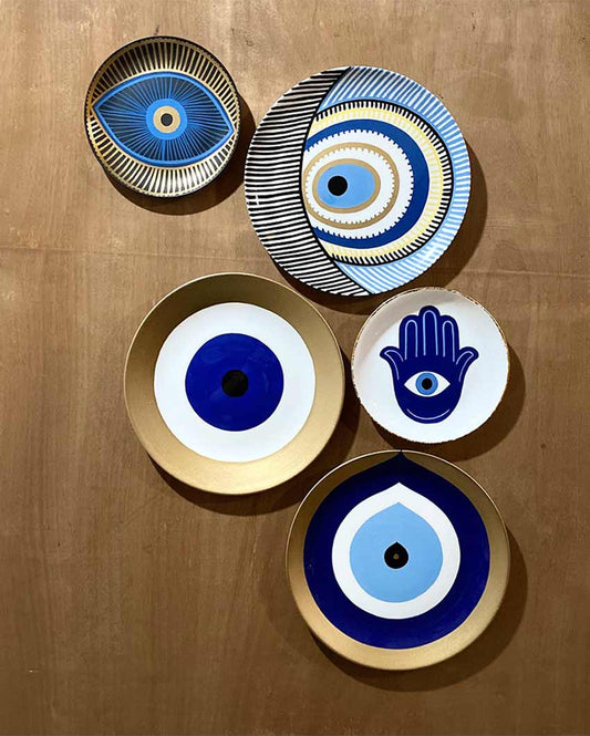 Evil Eye Porcelain Collection | Set Of 5