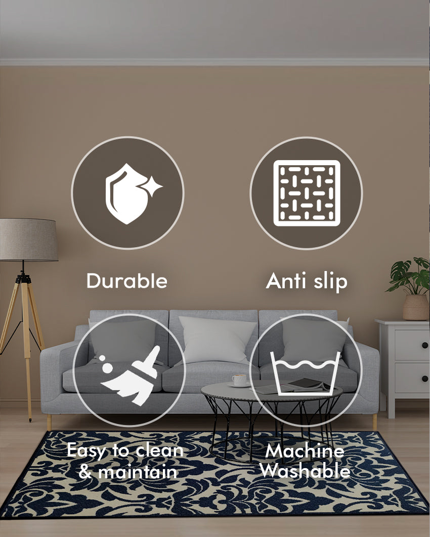 Step into Style: The Allure of Printed Polyamide Carpet | 6 x 4 Feet