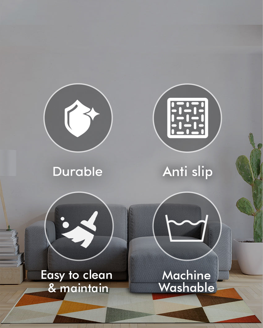 Elevate Your Space With Printed Polyamide Carpet | 6 x 4 Feet