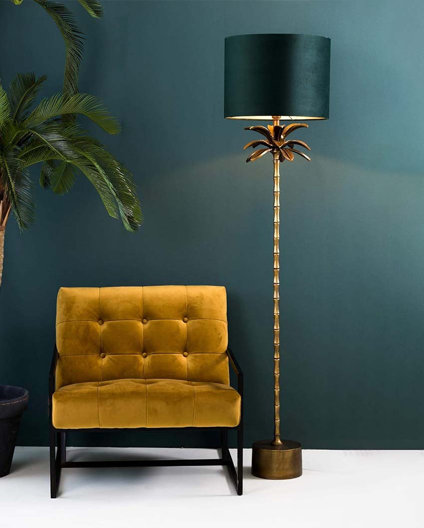 Unique Coconut Tree-Inspired Floor Lamp | 7 x 67 inches