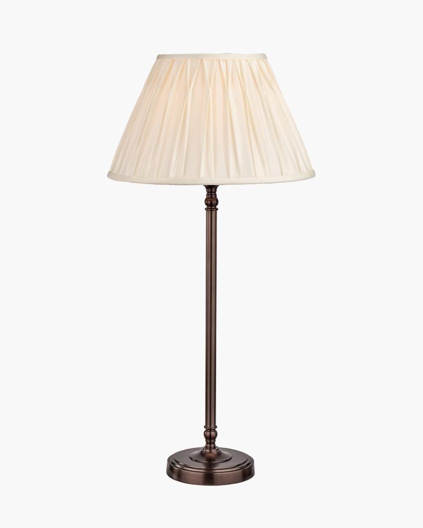 Modern Table Lamp with Copper Antique Finish | 6 x 23 inches