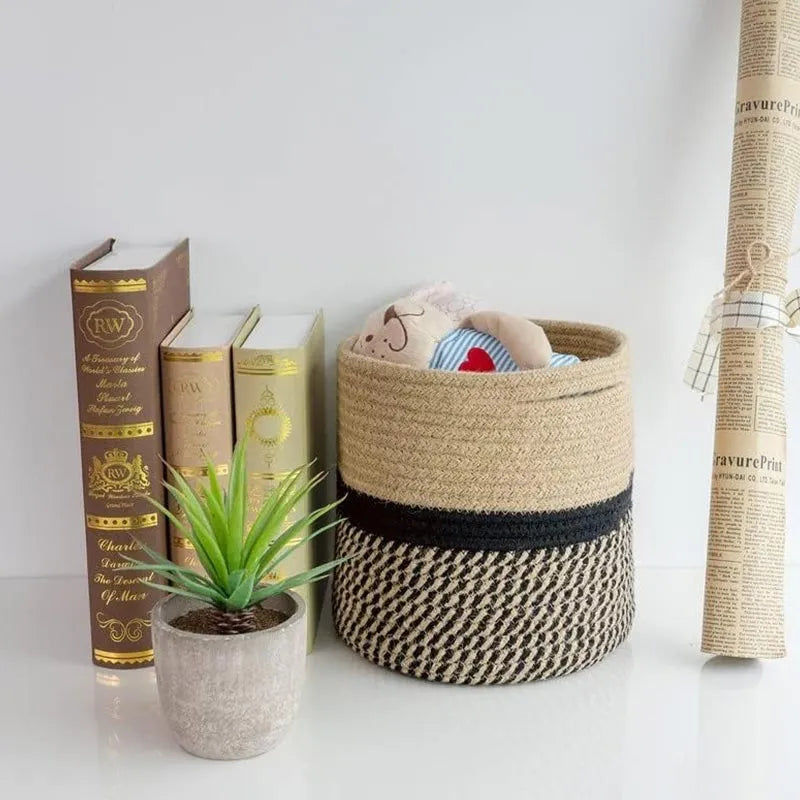 Peppy Jute Basket For Home