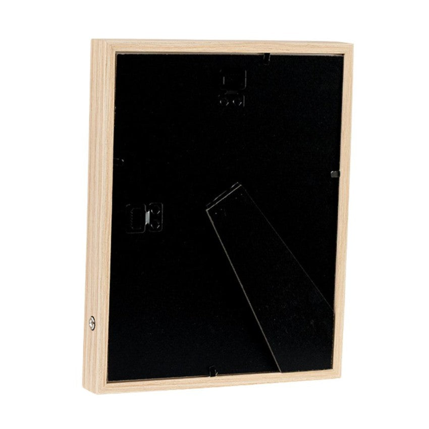 Chic Beige & Silver Photo Frame with LED Light