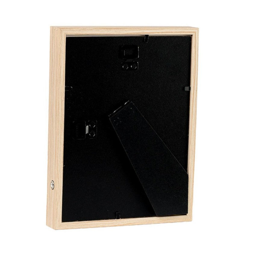 Chic Beige & Silver Photo Frame with LED Light