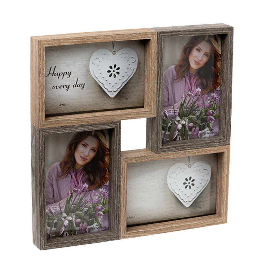 Elegant Collage Photo Frame | 11 x 2 x 11 inches