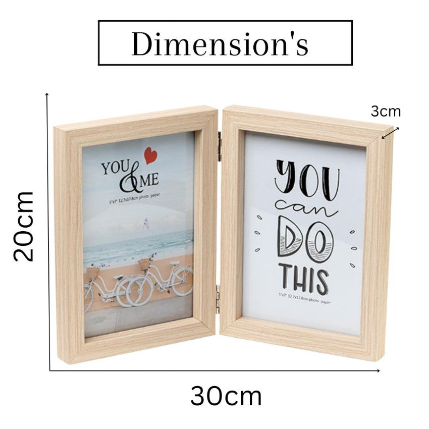 Classic Beige Door-Style Photo Frame