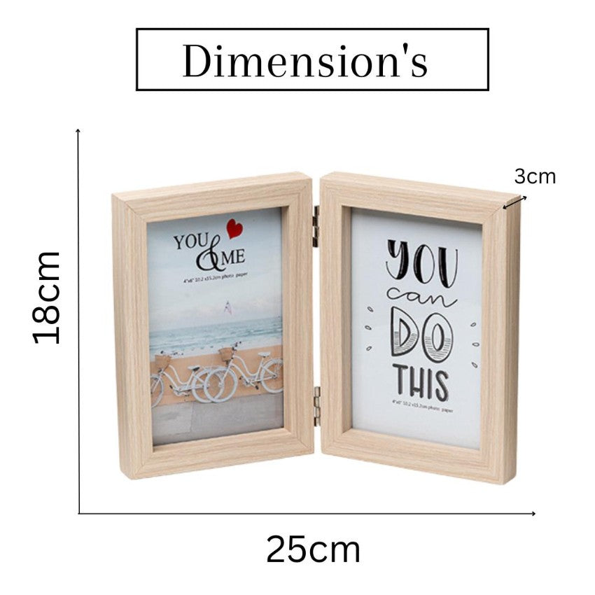 Classic Beige Door-Style Photo Frame