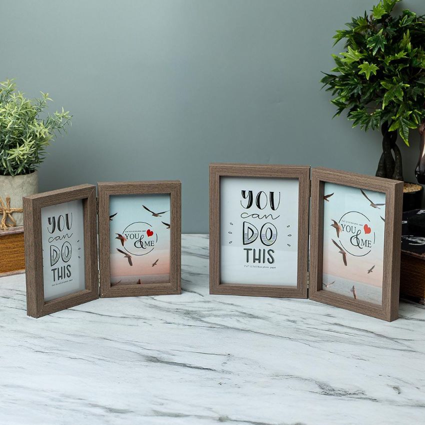 Timeless Brown Door-Style Photo Frame