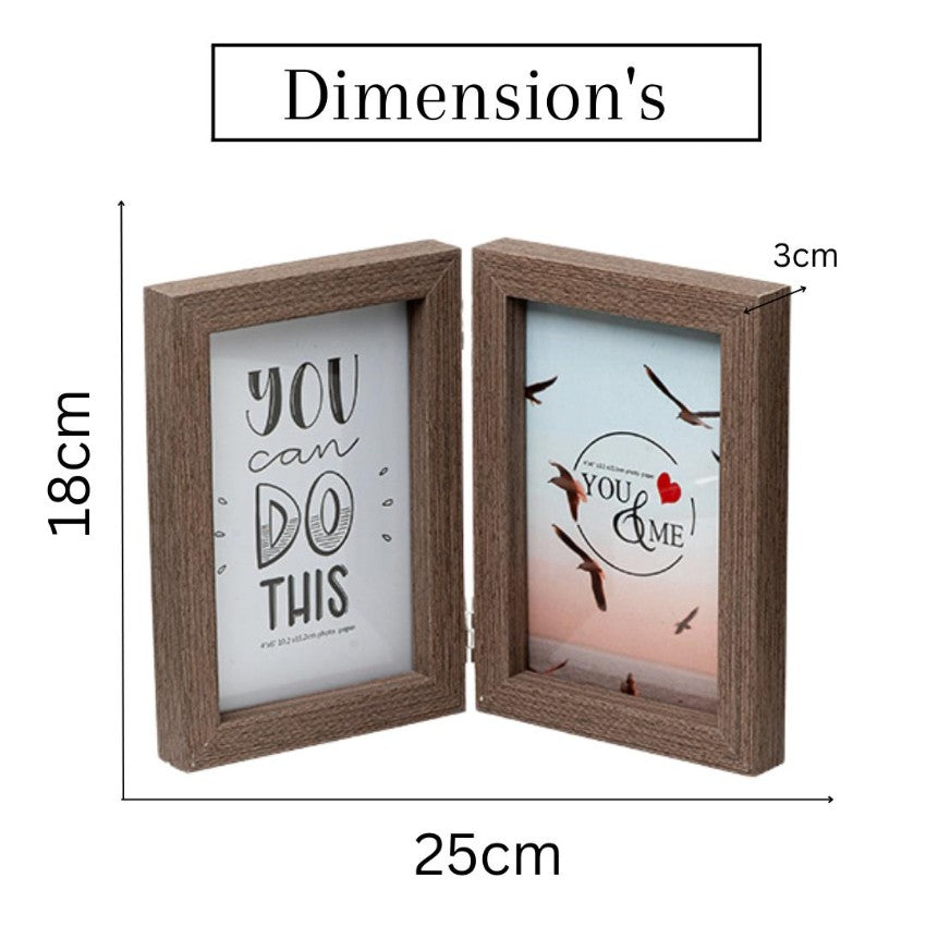 Timeless Brown Door-Style Photo Frame