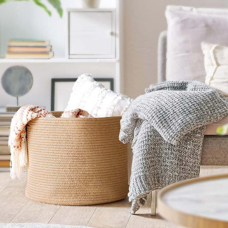 Exquisite Sturdy Jute Basket