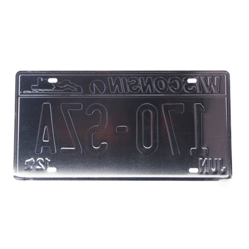 Wisconsin 170 SZA Number Plates Wall Sign | 12 x 6 inches