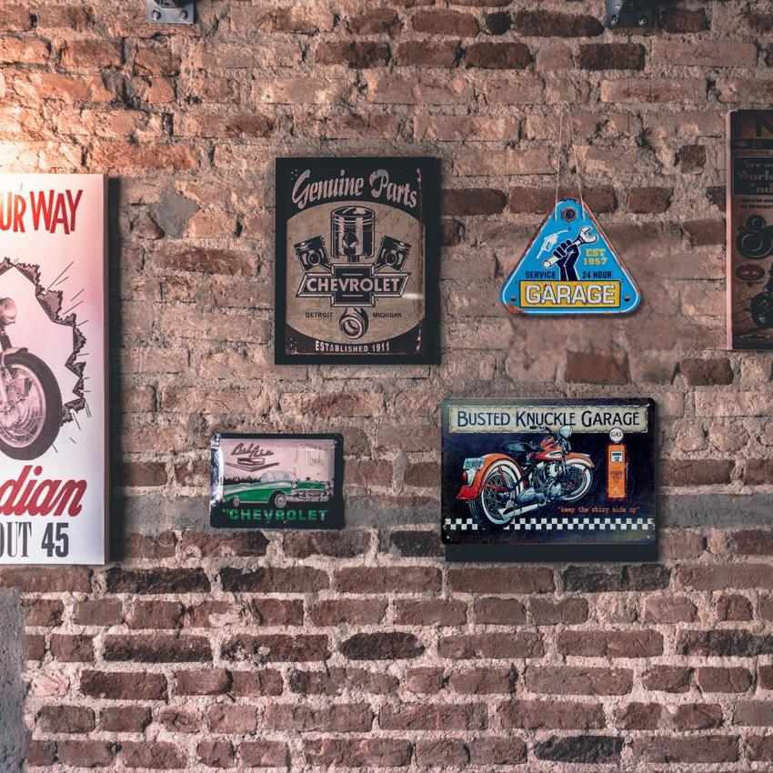 Gin'spiration Number Plates Big Wall Sign | 12 x 8 inches