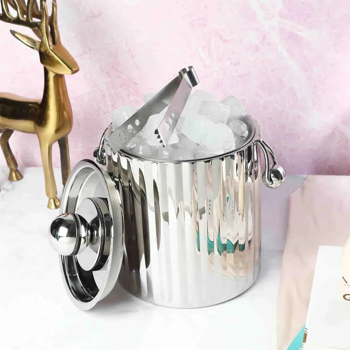 Fluted Ice Bucket