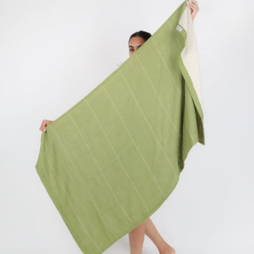 Aloevera Double Cloth Bath Towel | 30x59 inches