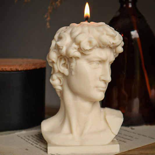 Big David Sculpture Candle| Greek Sculpture Candle Default Title
