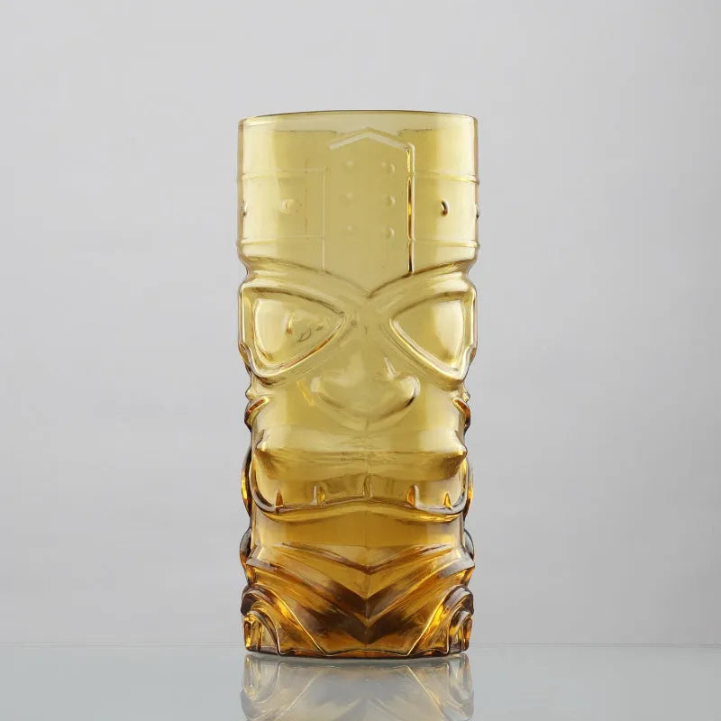 Glass Assorted Tall Tiki Glasses | Set Of 2 Default Title