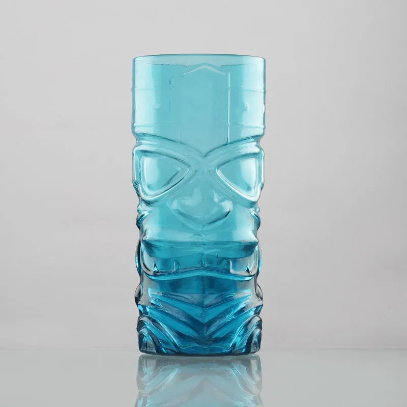 Glass Assorted Tall Tiki Glasses | Set Of 2 Default Title